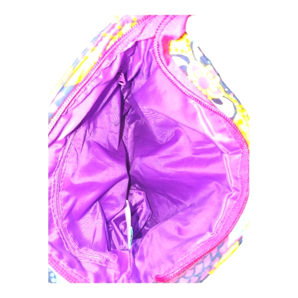 Danielle Morgan Retro Bohemian Multicolored Crossbody Bag Tote Accessory - Picture 6 of 14